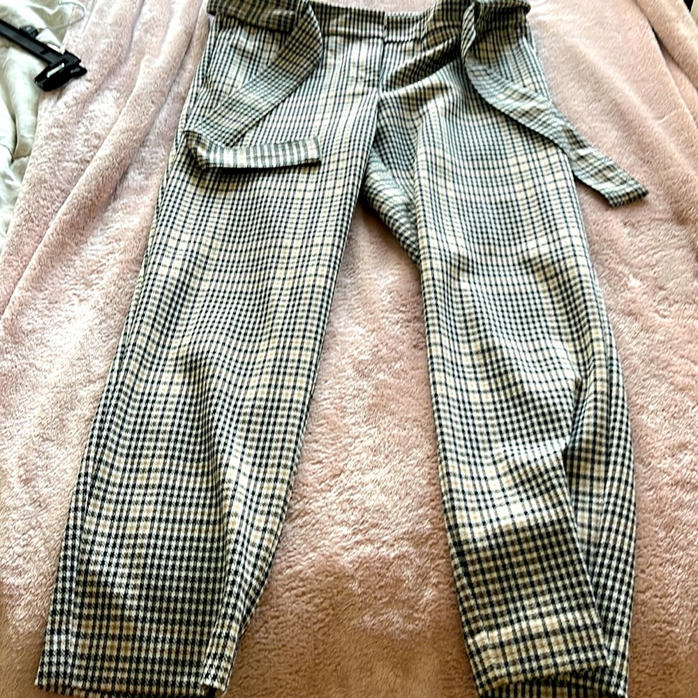 Ann Taylor plaid pants